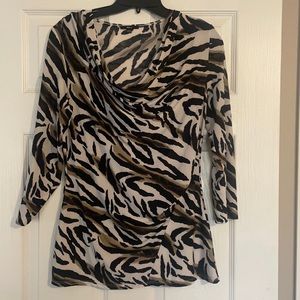 Milano blouse animal print